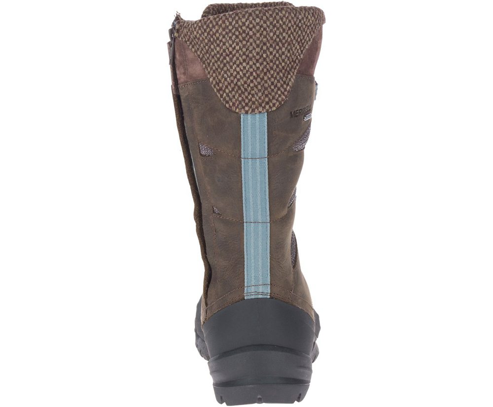 Merrell Boots Brown - Thermo Aurora 2 Tall Shell Waterproof - Womens 74LXWCAHN